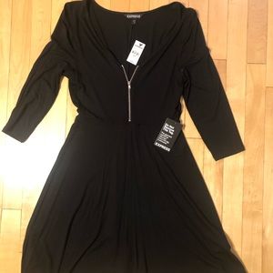 Express Black A-Line Dress Size Small Never Worn